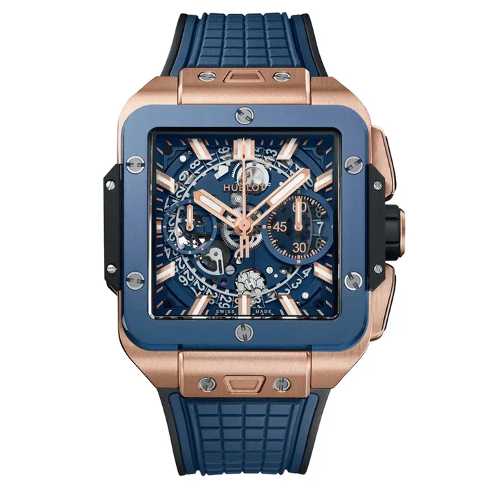 Hublot Square Bang Unico Gold Ceramic Watch 821.OL.5180.RX – Lepage