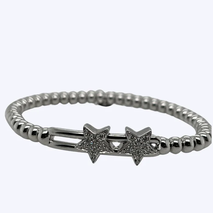 Ivanka Diamond Star Stretch Bracelet