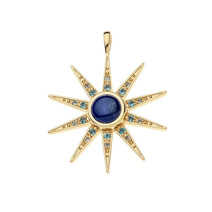Jane Win LUCKY Sparkling Supernova Pendant Necklace