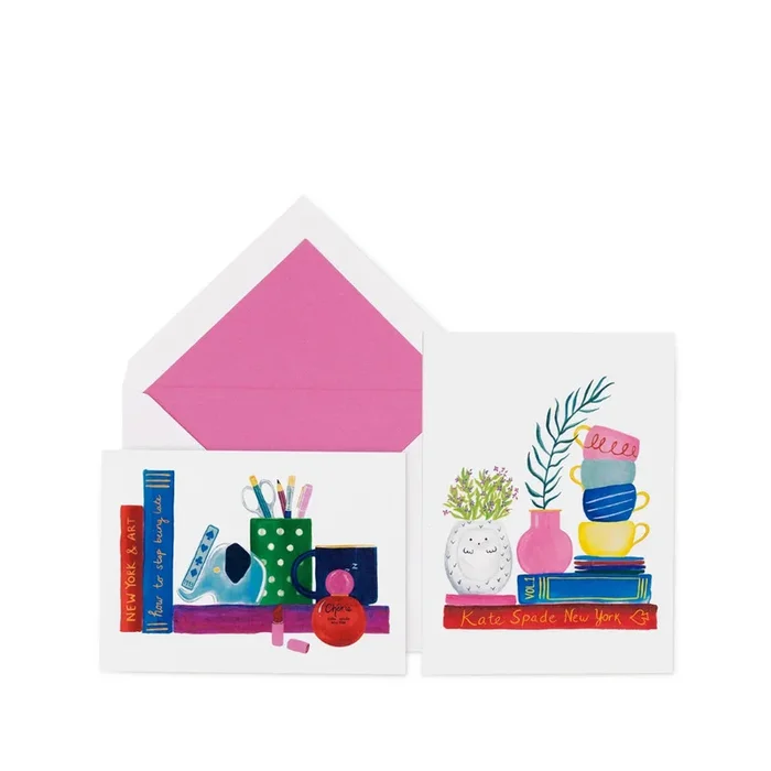 Kate Spade Notecard Set-Charmed Library