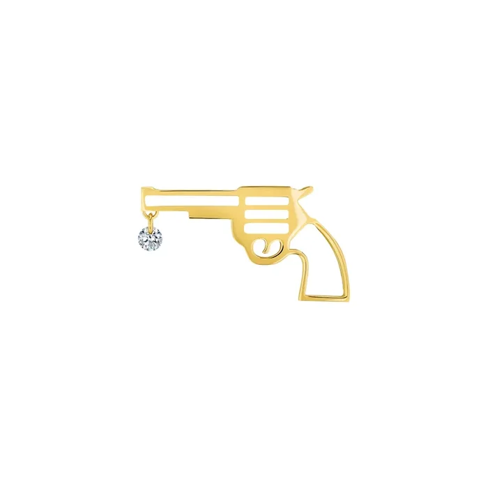 La Brune and La Blonde Bang Bang pins yellow gold diamond | LEPAGE