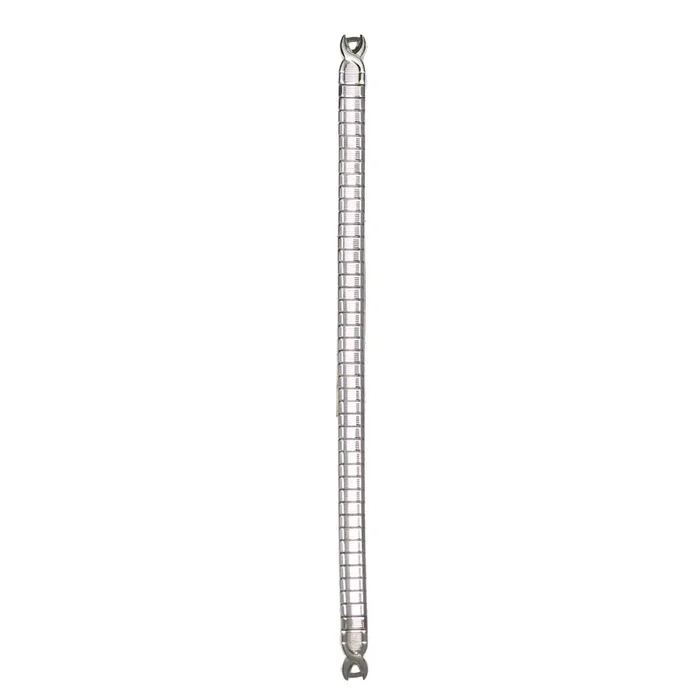 Ladies Stainless Steel Flex Band – White