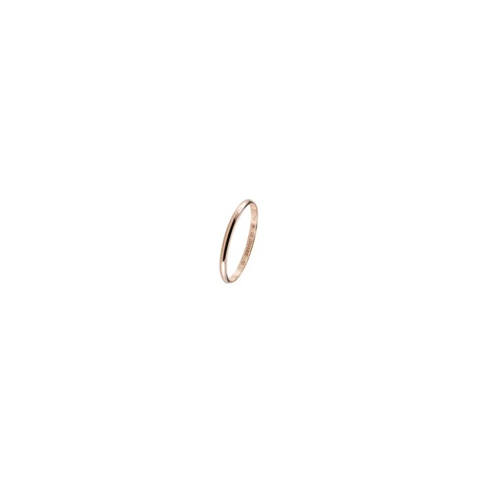 Le Gramme Demi-Jonc wedding ring La 1g red gold Smooth Polished – Lepage