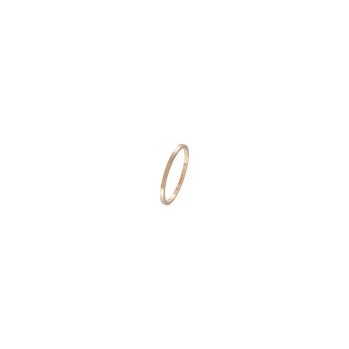 Le Gramme Ruban wedding ring La 2g red gold Smooth Brushed – Lepage