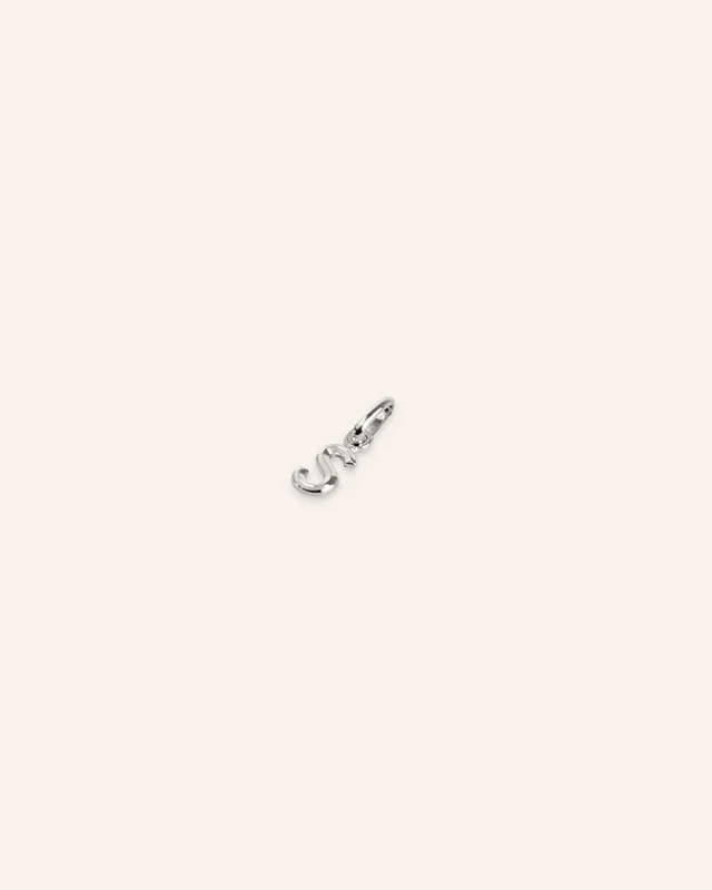 Letter S Pendant