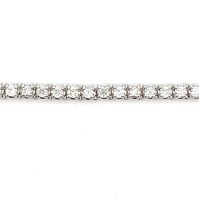 LEWIS COLLECTIONS 7″ 18K & 9.42ctw Diamond Tennis Bracelet
