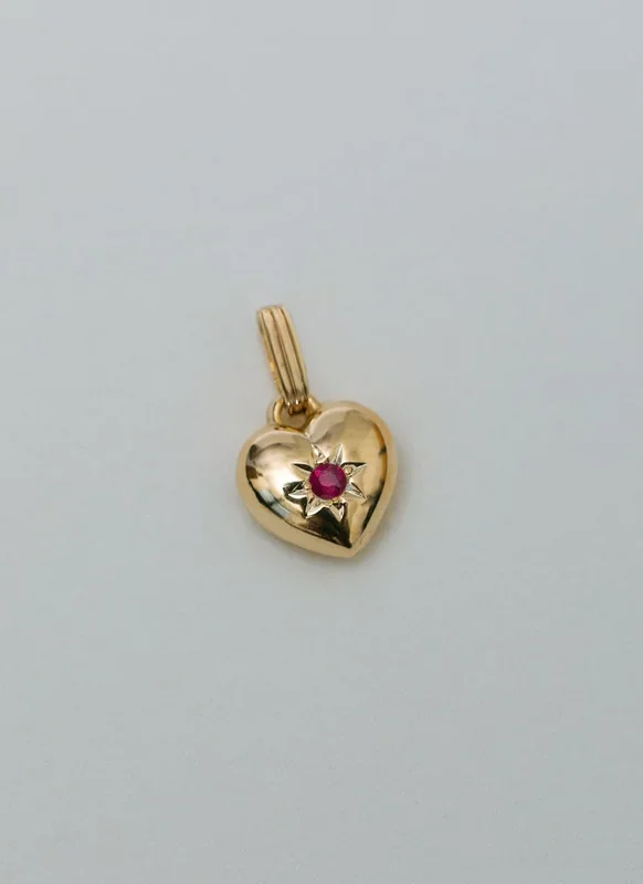 Libby birthstone bedel 14k goud