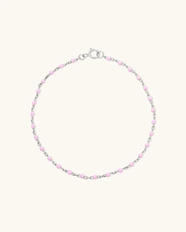 Lilac Candy Chain Bracelet