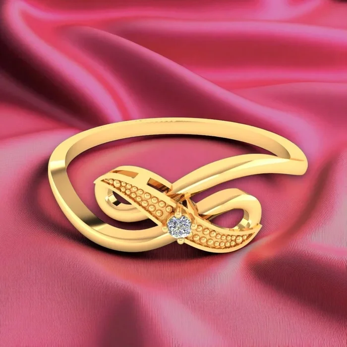 Liora 14KT (585) Yellow Gold and Diamond Ring for Women