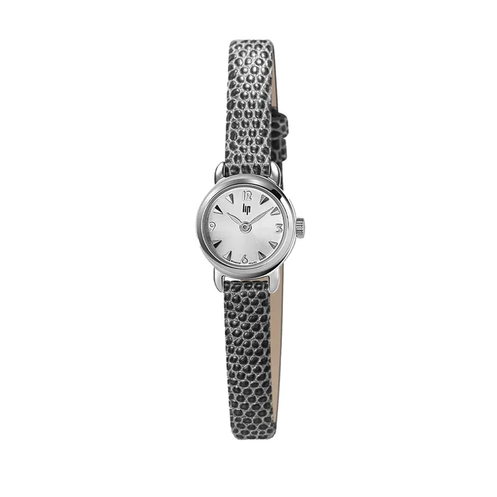 Lip Henriette quartz silver dial 671615 – Lepage
