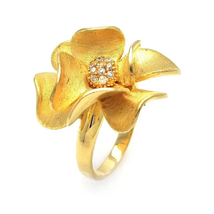 Liquidación – Anillo de plata 925 con circonitas cúbicas – STR00576