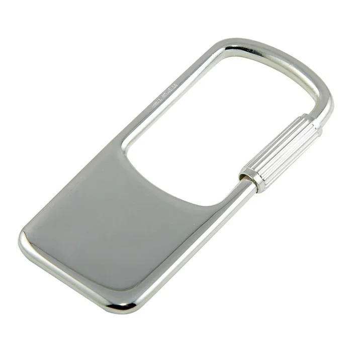 Llavero de plata de ley 925 con acabado pulido y rosca – KEYCHAIN25