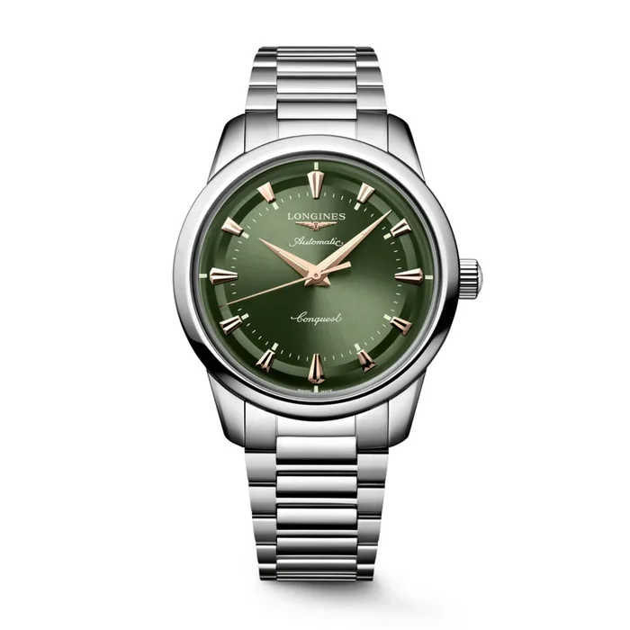 Longines Conquest Heritage green dial 40 mm L1.650.4.02.6 – Lepage