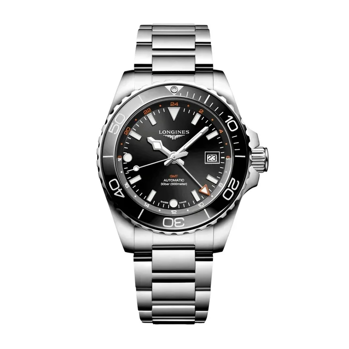 Longines Hydroconquest GMT Auto 41 mm Watch L3.790.4.56.6 – Lepage