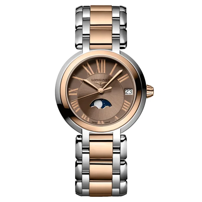 Longines PrimaLuna 30.5 mm gold quartz Watch L8.115.5.61.7 – Lepage