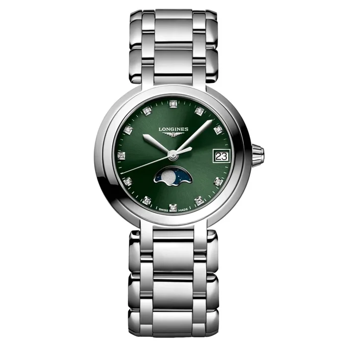 Longines PrimaLuna Moon quartz 30,5 mm Watch L8.115.4.67.6 – Lepage