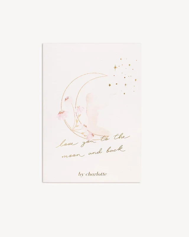 Love You To The Moon Greeting Card