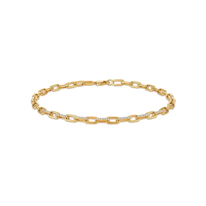 LoveSong EcoLove 3/8 CTW Diamond 8.5-inch Bracelet in 18KT Gold Vermeil