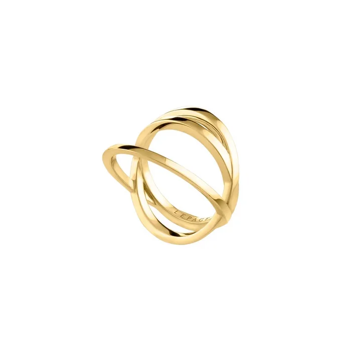 Luna ring in yellow gold | LEPAGE
