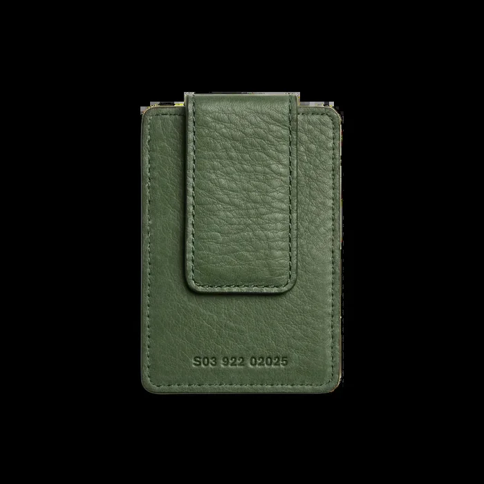 Magnetic Money Clip Card Holder – Evergreen