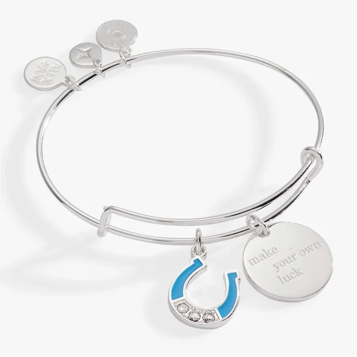 “Make Your Own Luck” Duo Charm Bangle