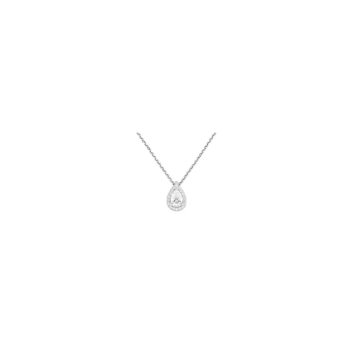 Marceau necklace in white gold and diamonds | LEPAGE