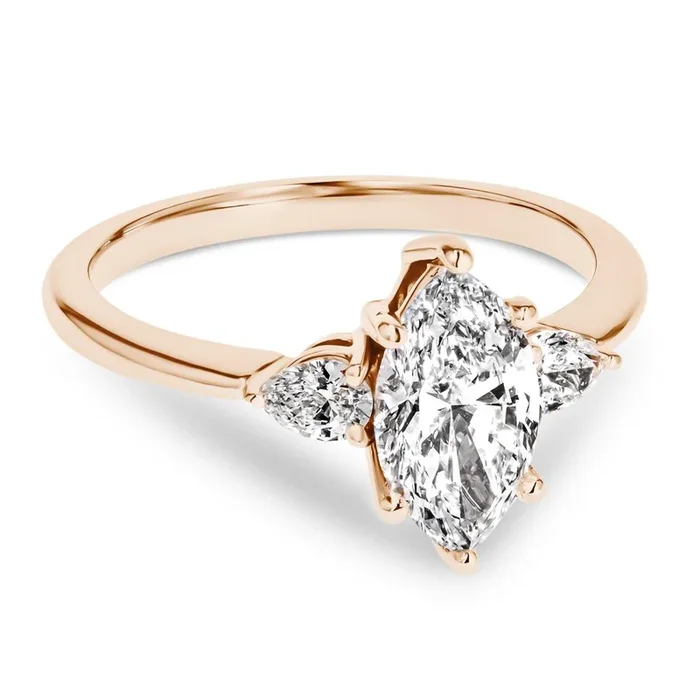 Marquise Lab-Grown Diamond Ring