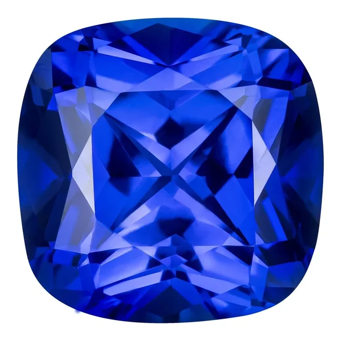 MD Fixed Cushion Cut Pendant 2.4ct (7mm) – Blue Sapphire