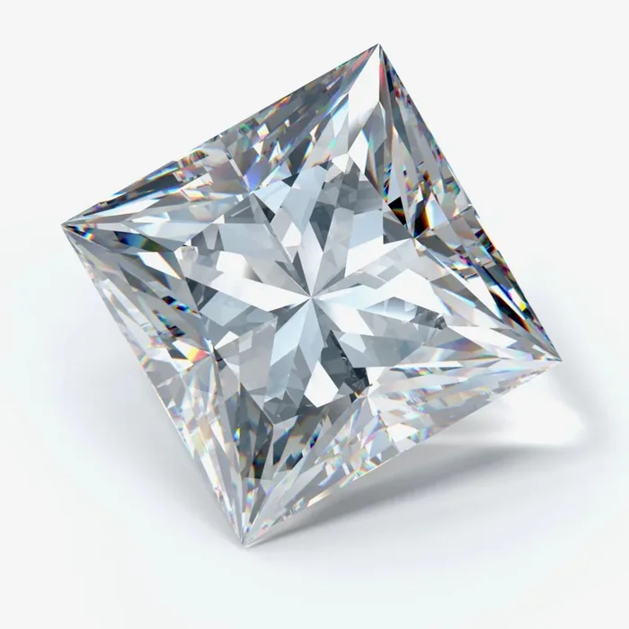 MD Fixed Princess Cut Pendant 0.5ct (4mm) – Lab Grown Diamond