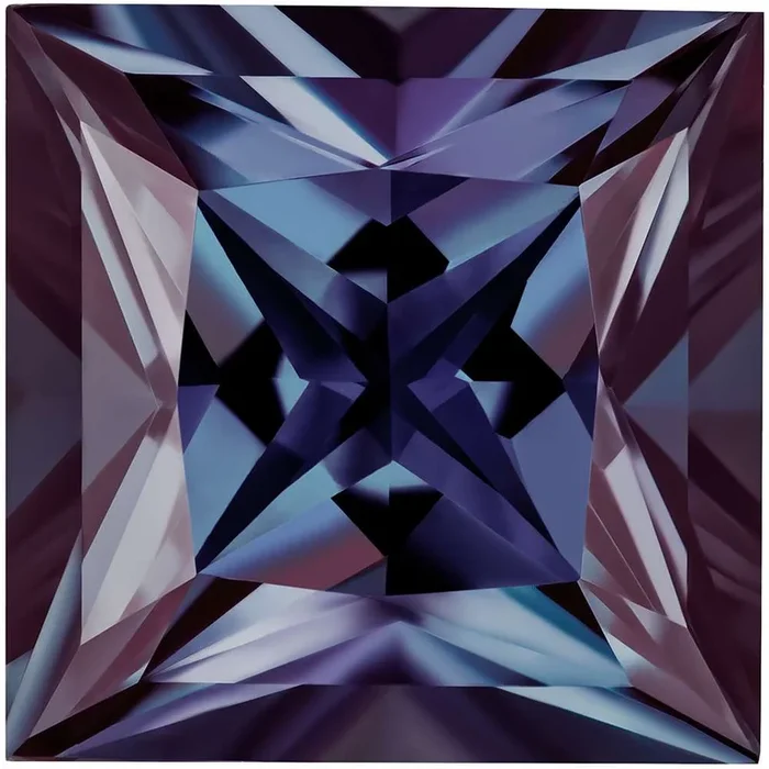 MD Fixed Princess Cut Side Stones 0.3ct x 2 (3.5mm) – Alexandrite