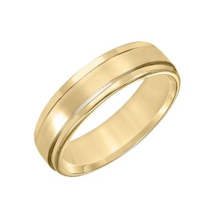Men’s 14k Gold 6mm Wedding Band