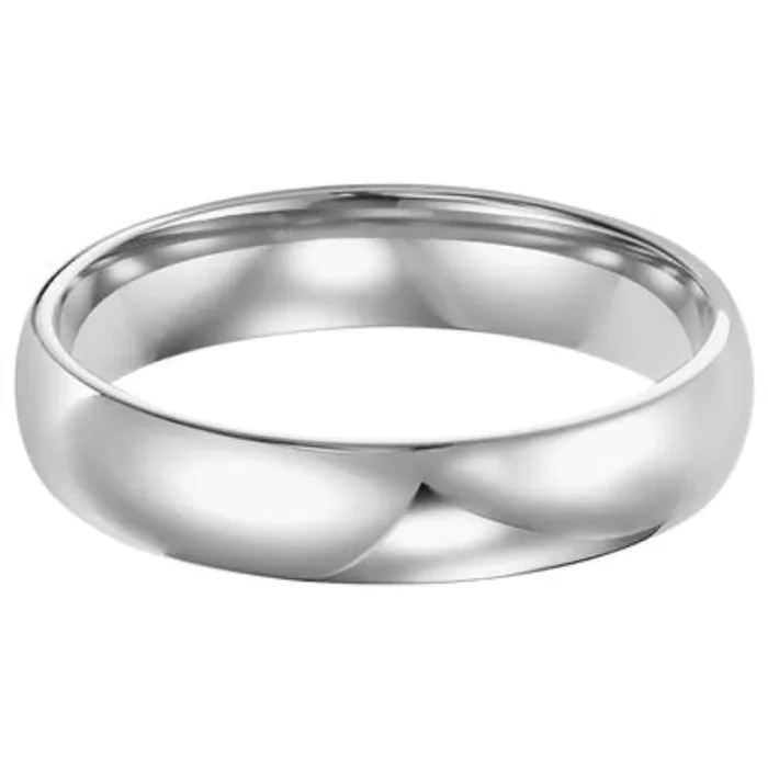 Men’s Platinum 4mm Comfort Fit Wedding Band