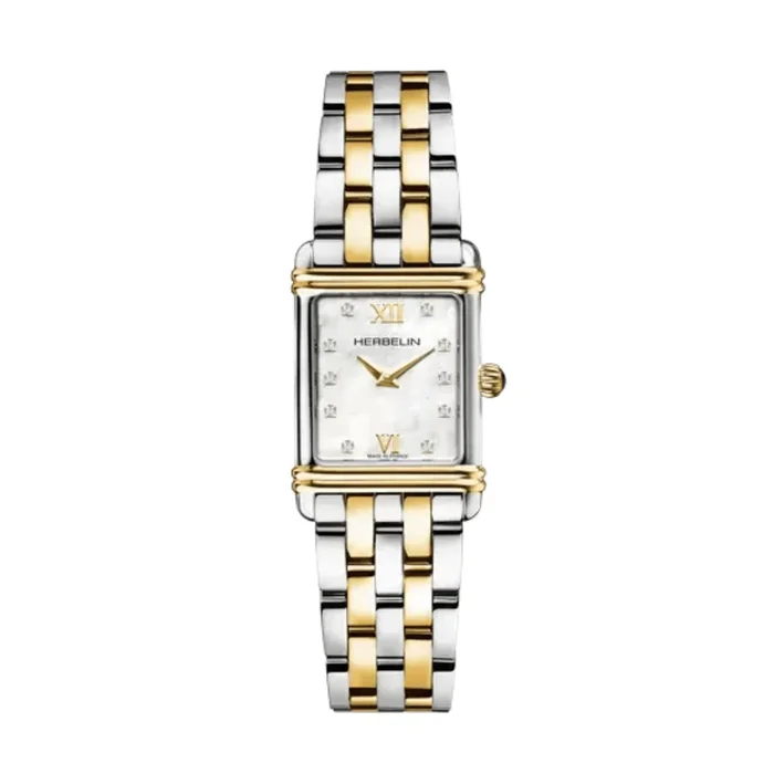 Michel Herbelin Art Deco quartz watch 17478BT59 – Lepage