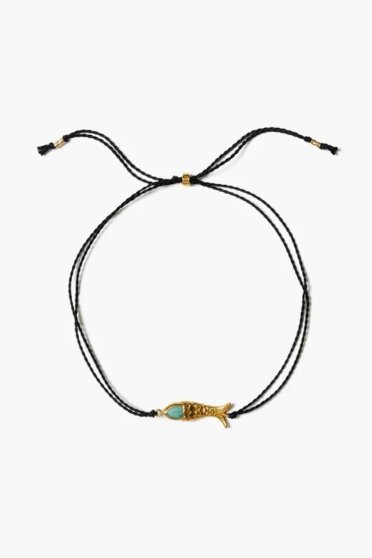 Mini Koi Anklet Turquoise