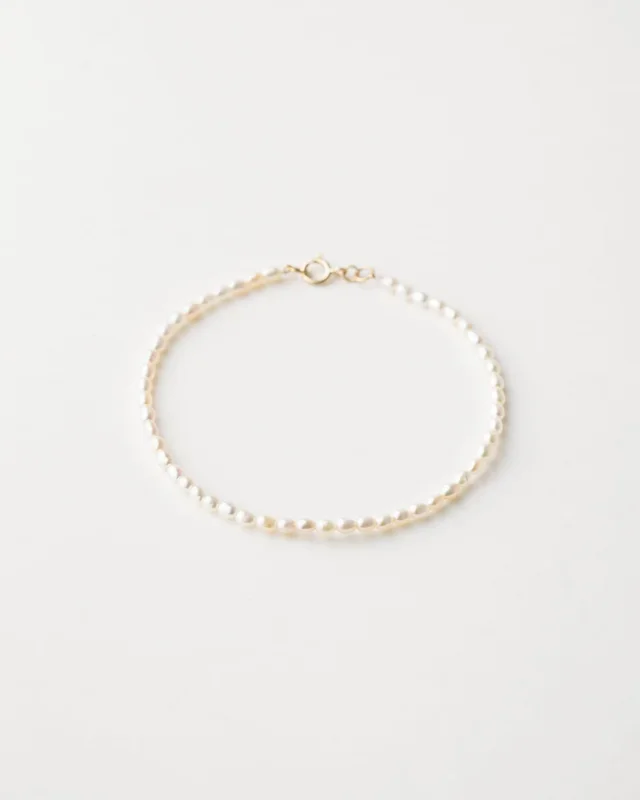 Mini Pearl Strand Bracelet