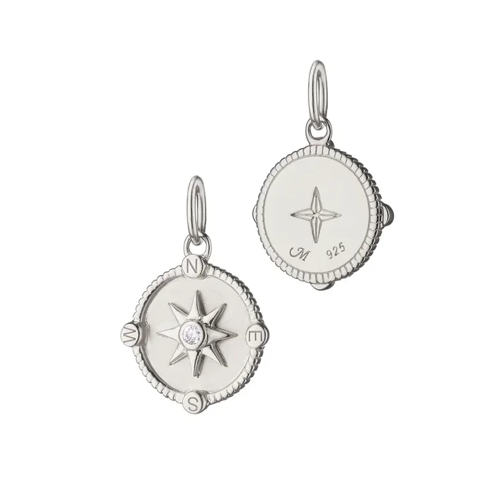 Monica Rich Kosann Mini “Adventure” Compass Charm