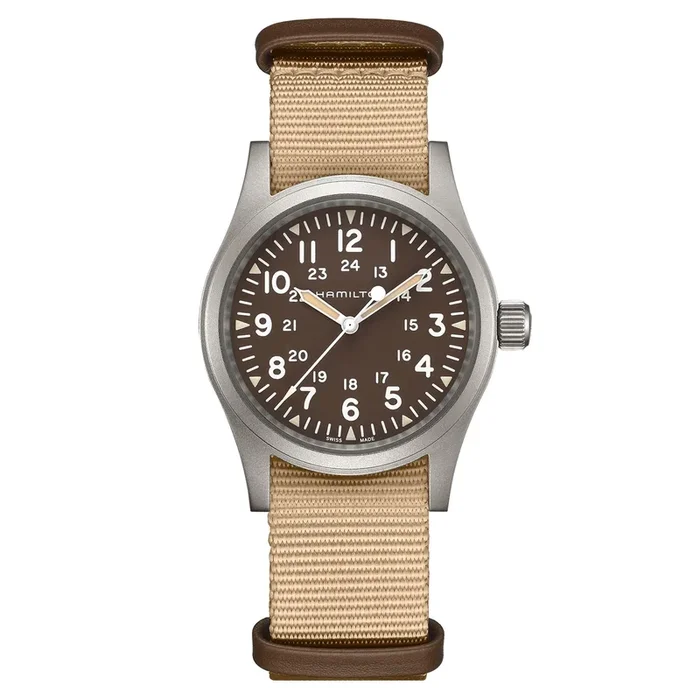 Montre Hamilton Khaki Field Mechanical 38 mm Watch H69439901 – Lepage