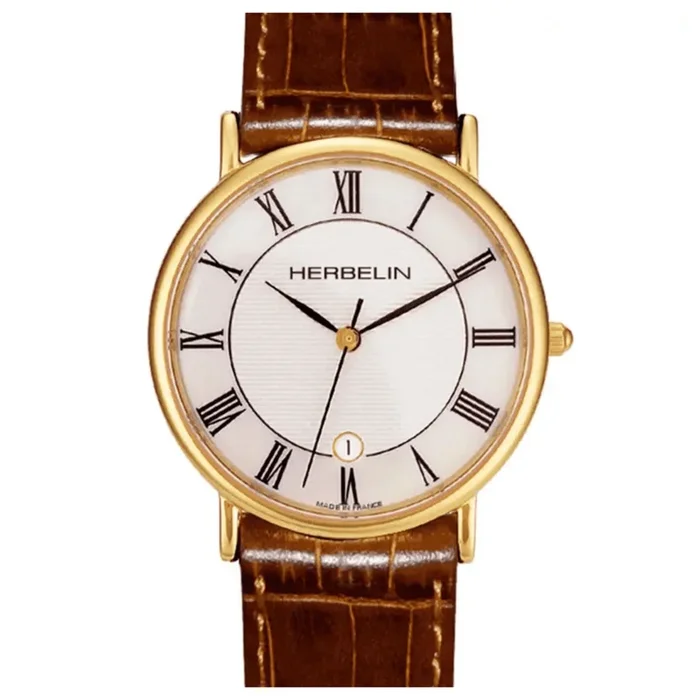 Montre Herbelin Classiques cadran nacre 38 mm 12248P08MA – Lepage