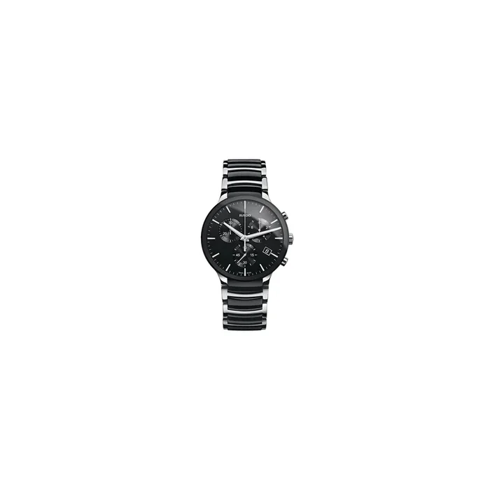 Montre Rado Centrix quartz chronographe acier et céramique – Lepage