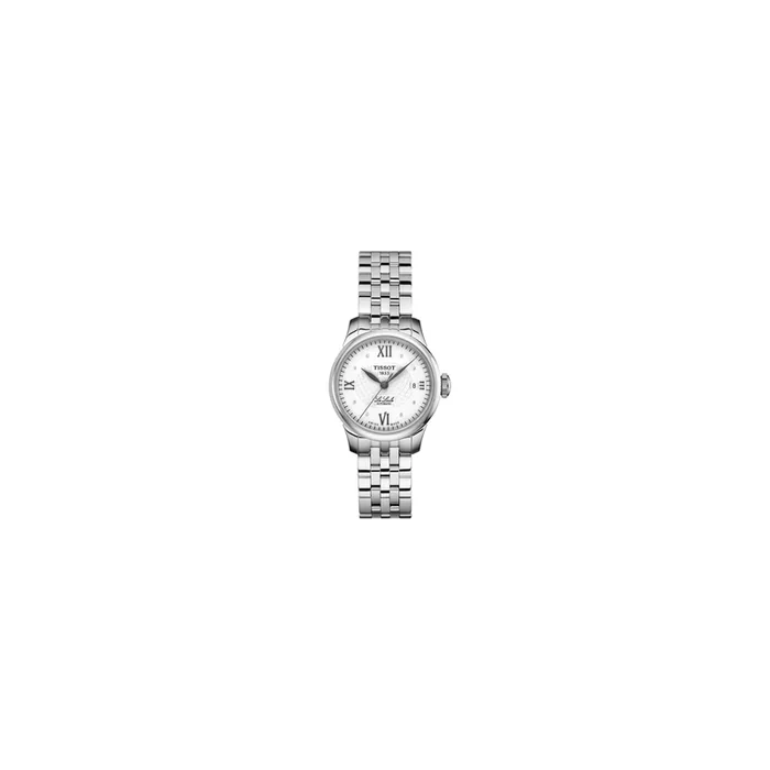 Montre Tissot T-Classic Le Locle Lady automatique cadran blanc 25,3 mm T41118316 – Lepage