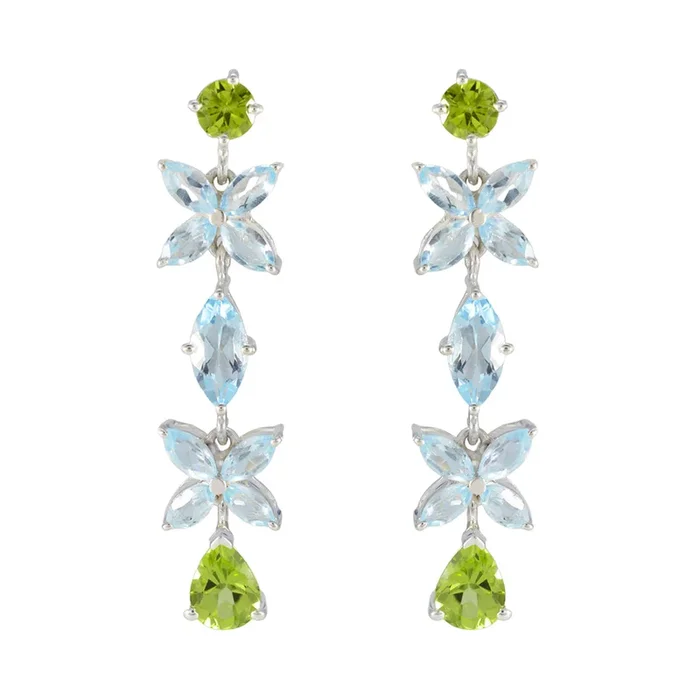 Multi Australian Charlotte multiple Stud multicolor 92.5 Silver Earring