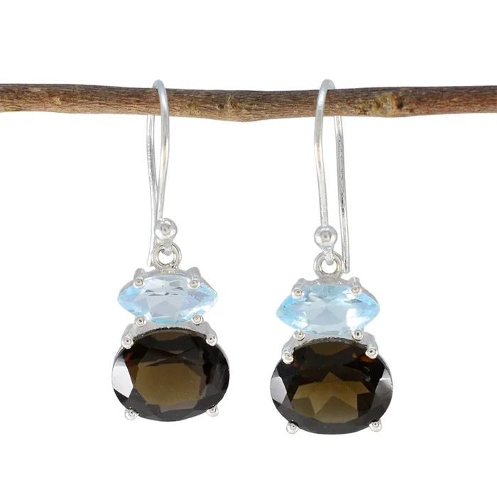 Multi Japanese Chen multiple Dangle multicolor 925 Silver Earring