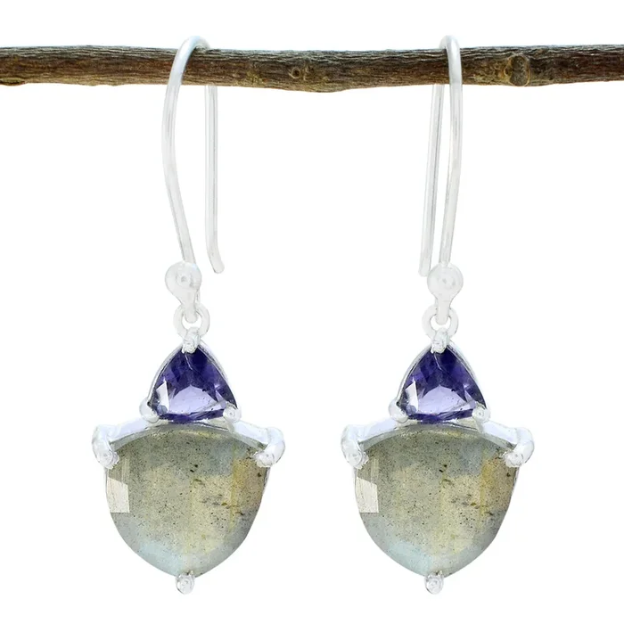 Multi Turkish Haruka multiple Dangle multicolor 925 Sterling Silver Earring