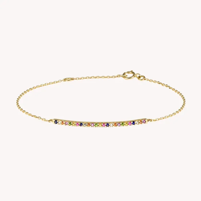 Multicolor Iris Bracelet