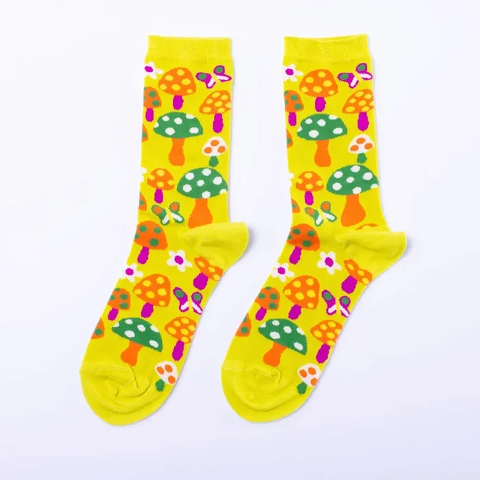 Mushroom Crew Socks – Small
