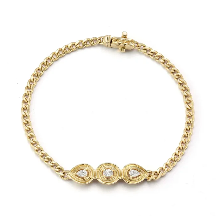 Nana Bernice Cuban Chain Bracelet
