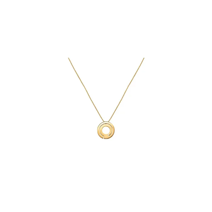 Necklace yellow gold Dinh Van Seventies small model 723201 – Lepage