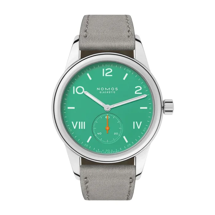 Nomos Club Campus Electric Green mechanical Watch 36 mm 715 – Lepage