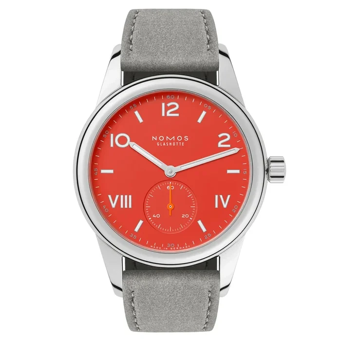 NOMOS Club Campus Nonstop Red mechanical 36 mm Watch 716 – Lepage