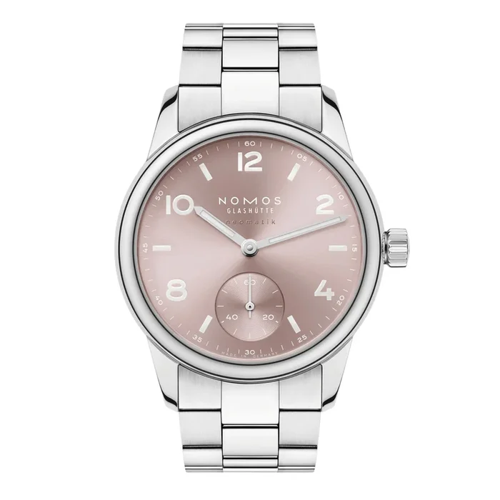 Nomos Club Sport Neomatik Rosé Auto 34 mm 756 – Lepage